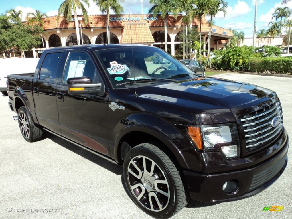 2010 F150 Harley-Davidson SuperCrew 4x4 - Lava Red Metallic / Harley Davidson Lava Red/Black photo #3