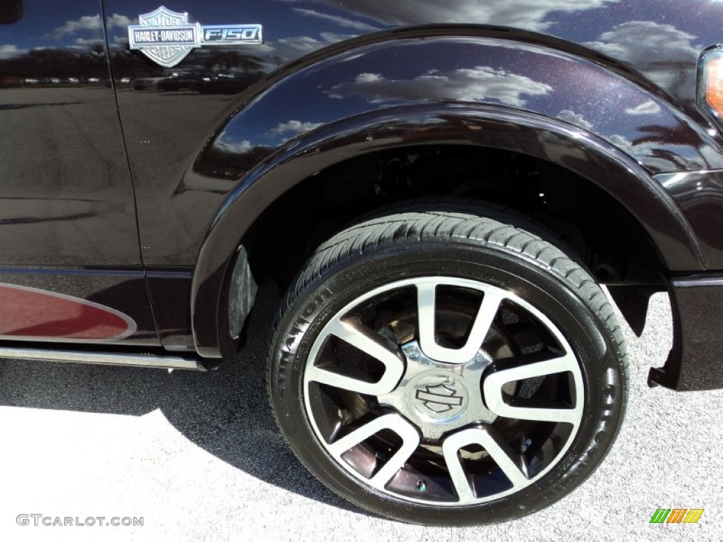 2010 F150 Harley-Davidson SuperCrew 4x4 - Lava Red Metallic / Harley Davidson Lava Red/Black photo #4