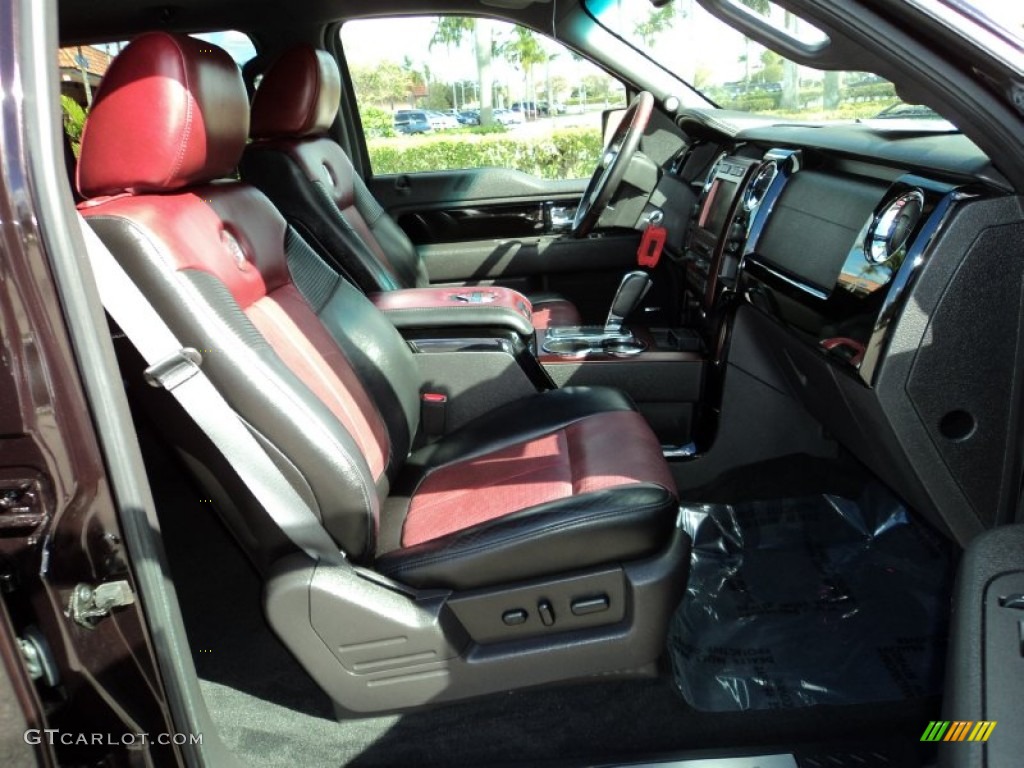 2010 F150 Harley-Davidson SuperCrew 4x4 - Lava Red Metallic / Harley Davidson Lava Red/Black photo #21