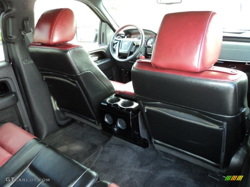2010 F150 Harley-Davidson SuperCrew 4x4 - Lava Red Metallic / Harley Davidson Lava Red/Black photo #24