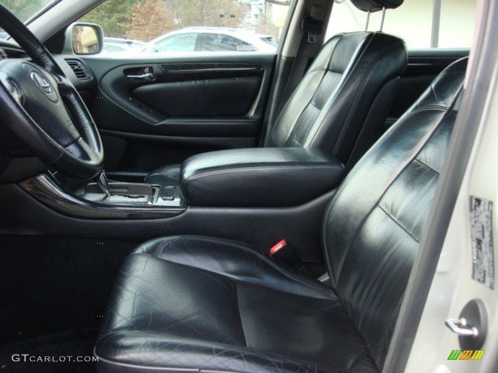 Black Interior 2002 Lexus GS 300 Photo #74513822