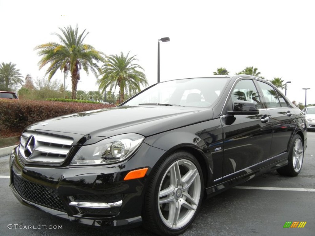 Black 2012 Mercedes-Benz C 250 Sport Exterior Photo #74515073
