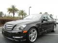 Black 2012 Mercedes-Benz C 250 Sport Exterior