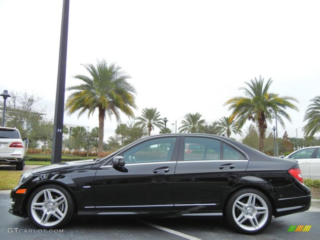 Black 2012 Mercedes-Benz C 250 Sport Exterior Photo #74515096