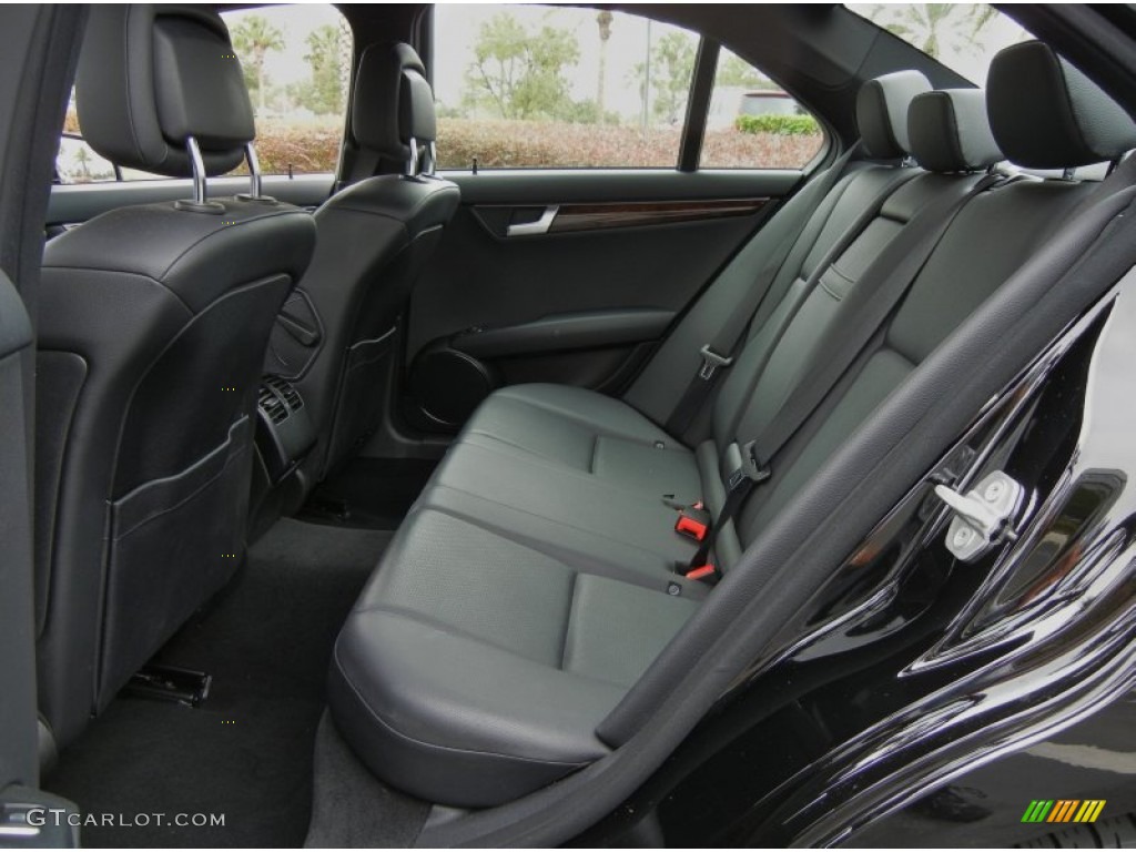 2012 Mercedes-Benz C 250 Sport Rear Seat Photo #74515307