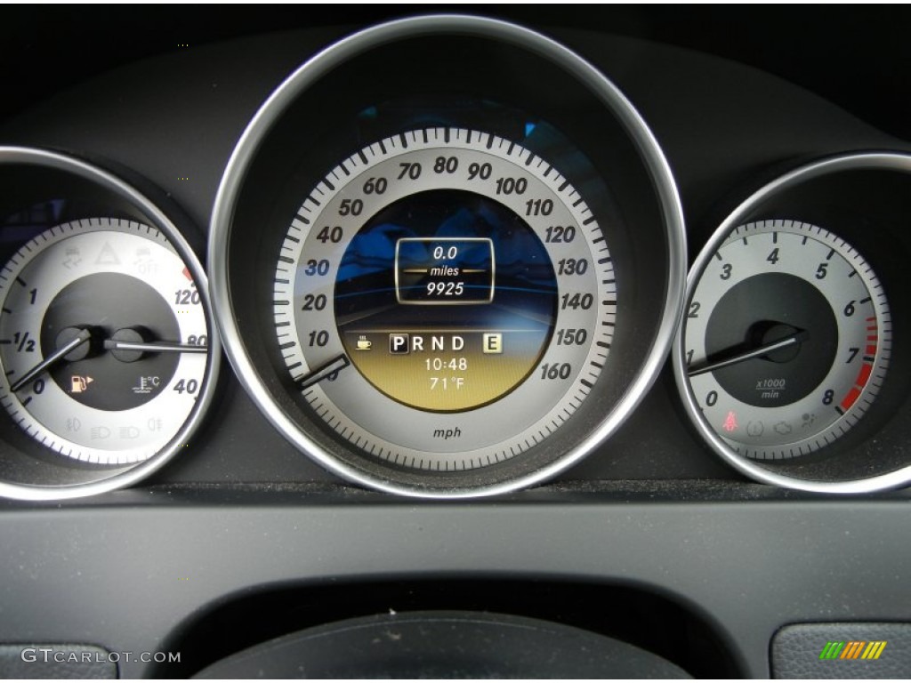 2012 Mercedes-Benz C 250 Sport Gauges Photo #74515456