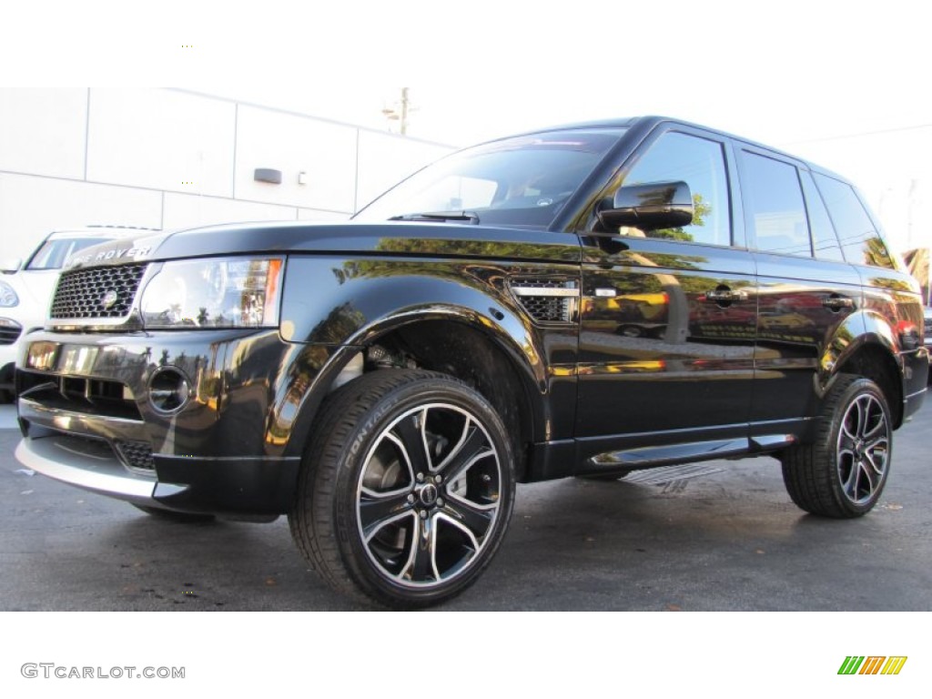 Santorini Black 2013 Land Rover Range Rover Sport HSE Exterior Photo #74515559