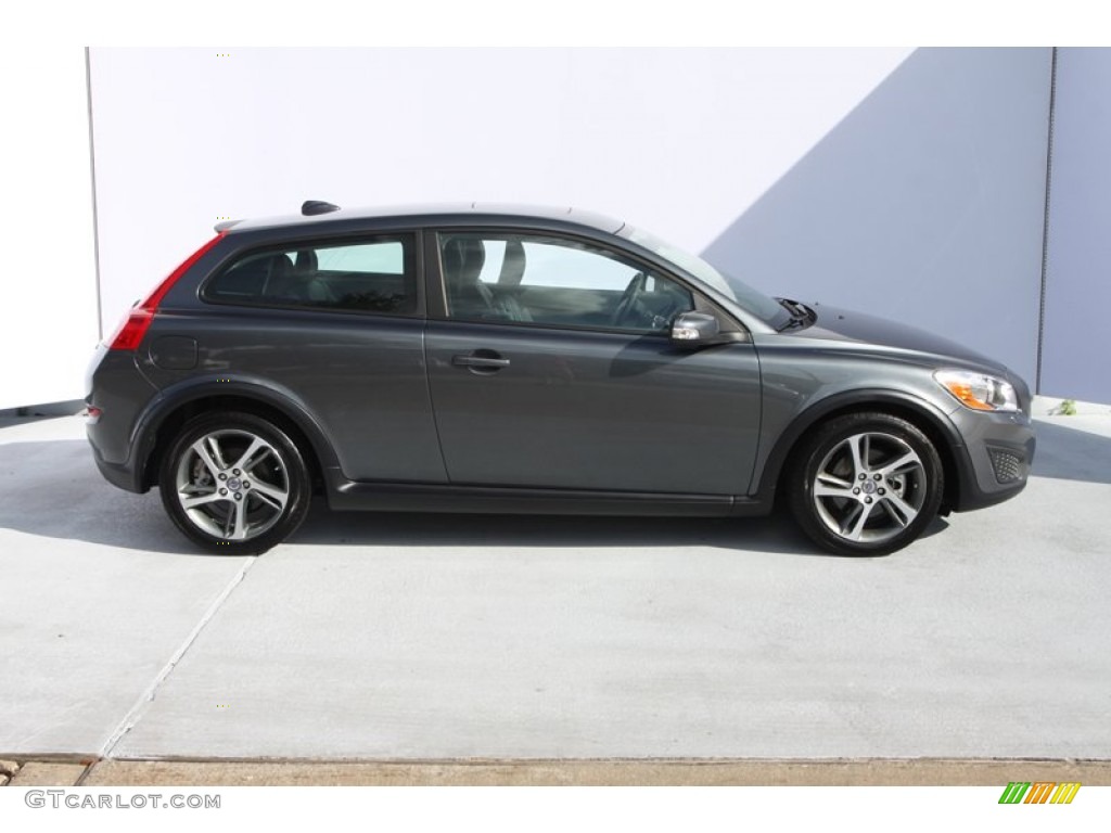 2013 C30 T5 - Titanium Grey Metallic / Off Black photo #3