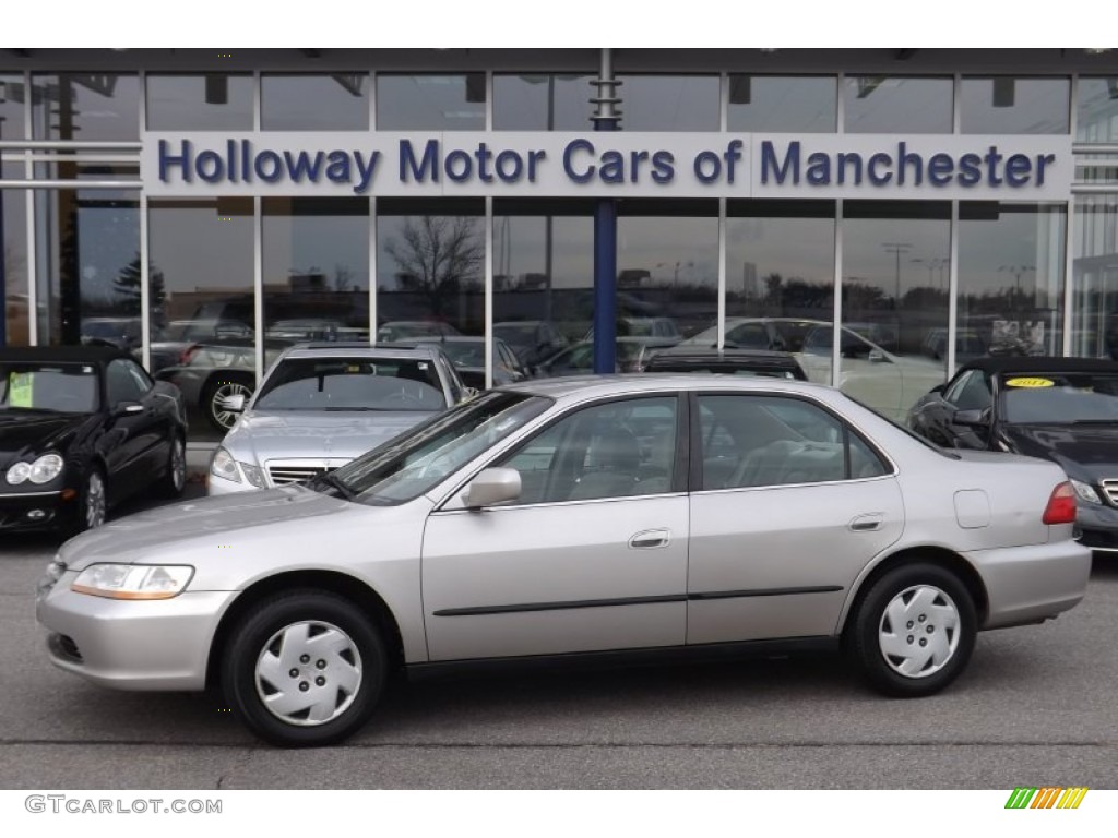 1999 Accord LX V6 Sedan - Heather Mist Metallic / Ivory photo #1