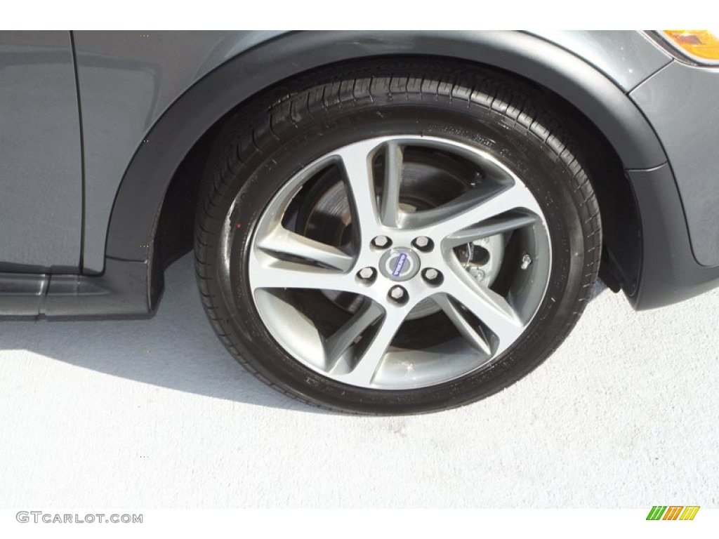 2013 C30 T5 - Titanium Grey Metallic / Off Black photo #7