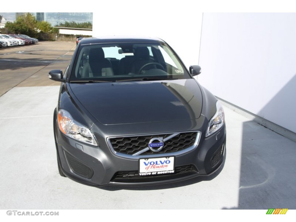 2013 C30 T5 - Titanium Grey Metallic / Off Black photo #8