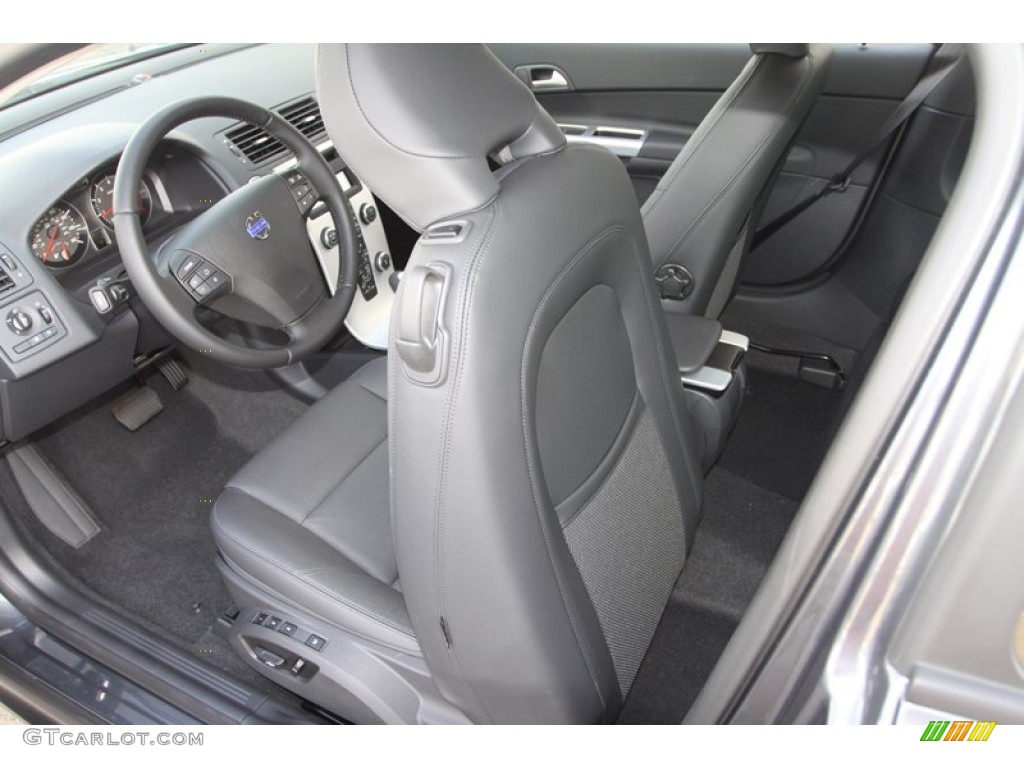 2013 C30 T5 - Titanium Grey Metallic / Off Black photo #13
