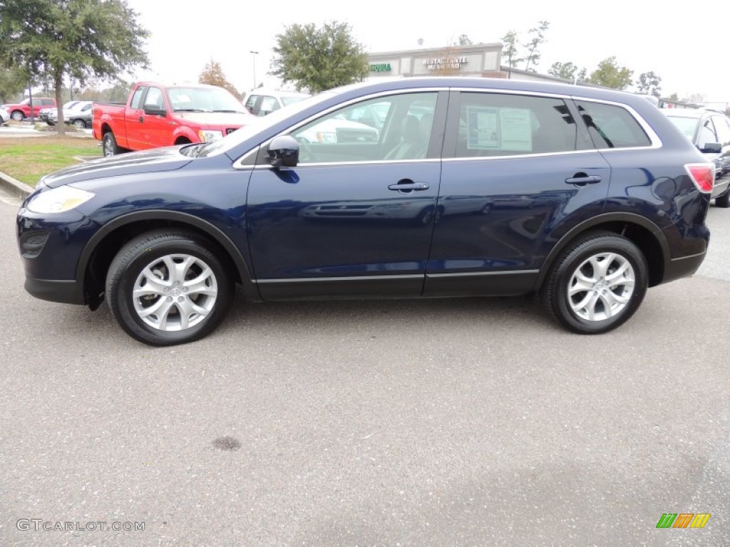 Stormy Blue Mica 2011 Mazda CX-9 Touring Exterior Photo #74516477