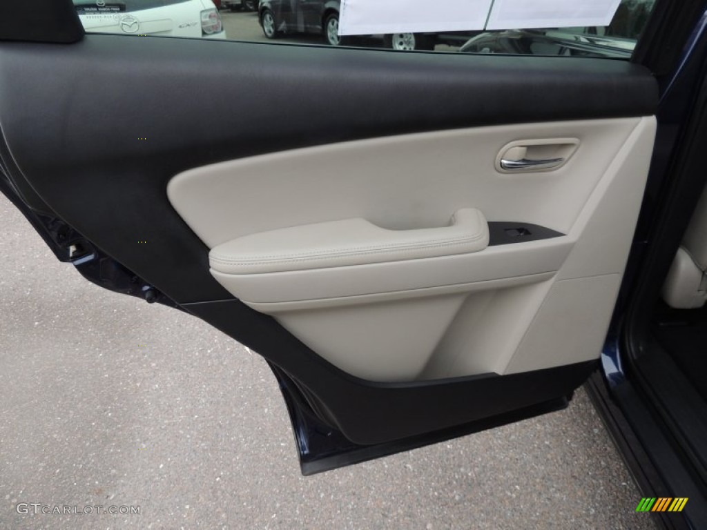 2011 CX-9 Touring - Stormy Blue Mica / Sand photo #6