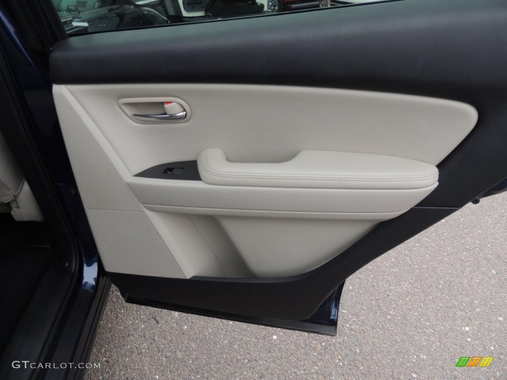 2011 CX-9 Touring - Stormy Blue Mica / Sand photo #10