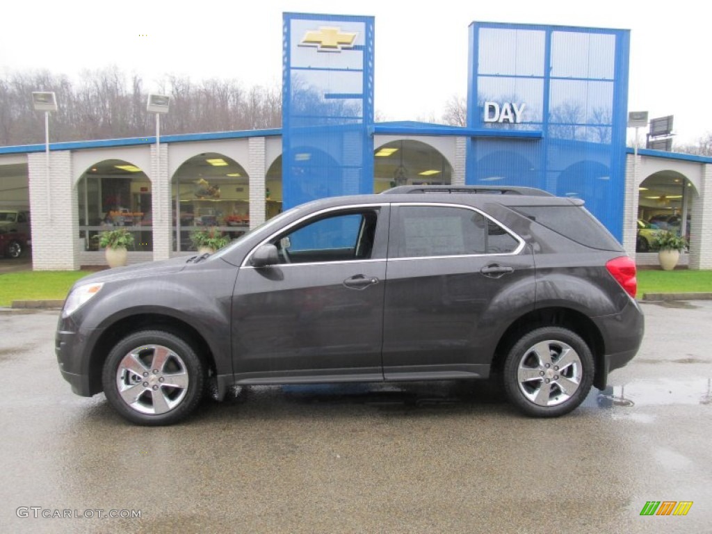 2013 Equinox LT AWD - Ashen Gray Metallic / Jet Black photo #2