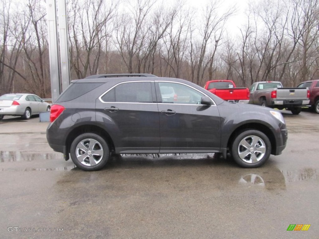 2013 Equinox LT AWD - Ashen Gray Metallic / Jet Black photo #8