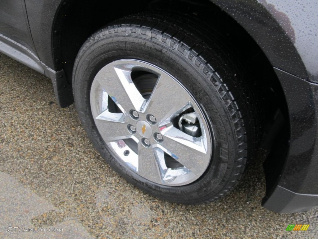 2013 Equinox LT AWD - Ashen Gray Metallic / Jet Black photo #9