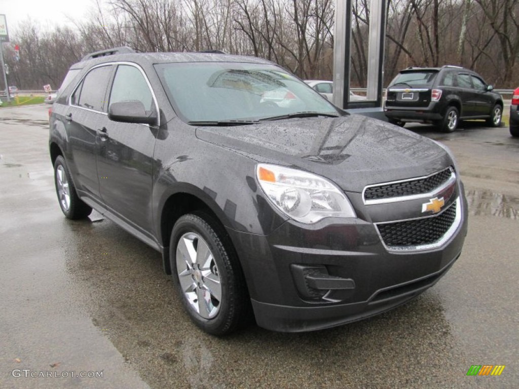 2013 Equinox LT AWD - Ashen Gray Metallic / Jet Black photo #10