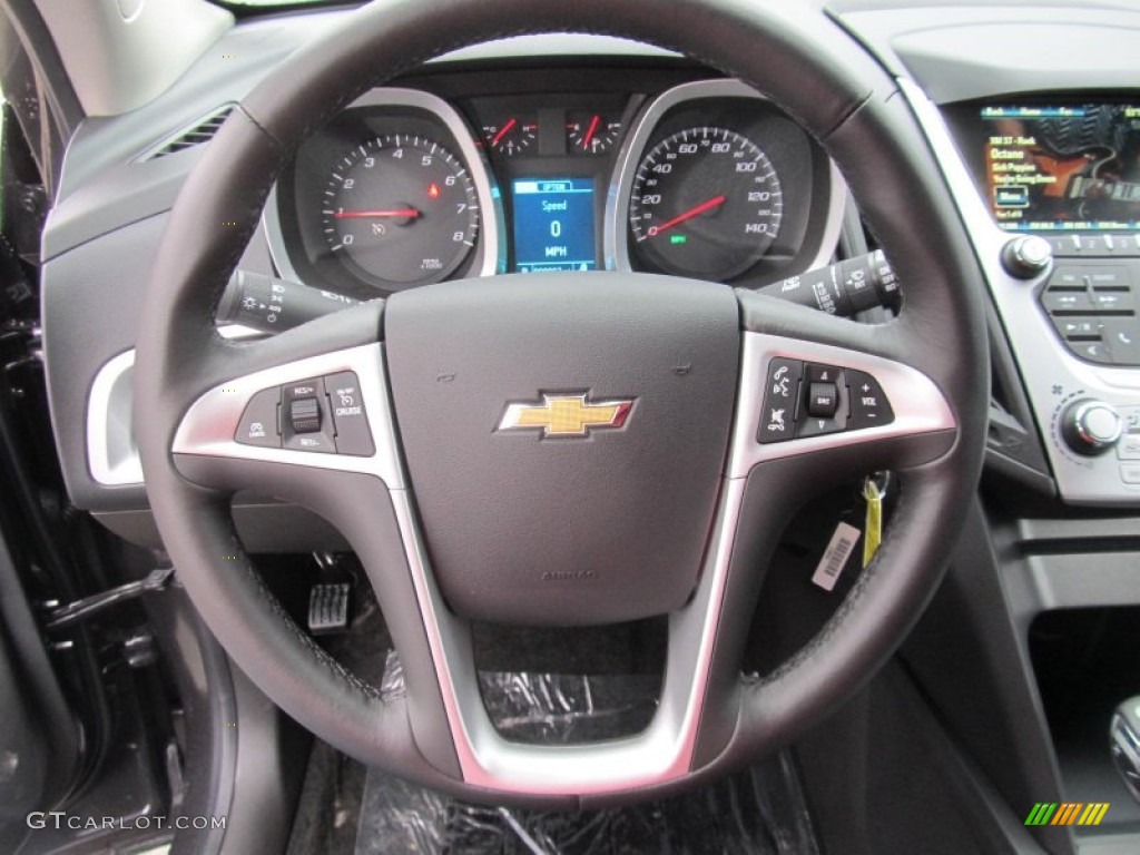 2013 Equinox LT AWD - Ashen Gray Metallic / Jet Black photo #15