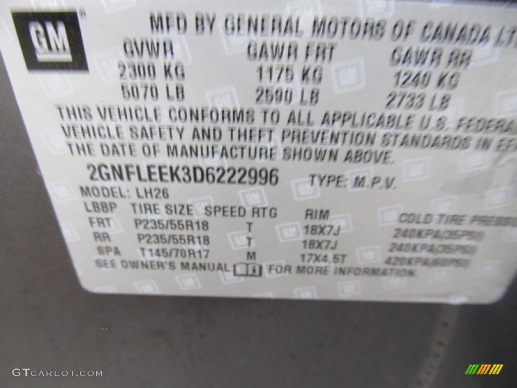 2013 Equinox LT AWD - Ashen Gray Metallic / Jet Black photo #19