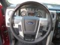 Black 2013 Ford F150 Platinum SuperCrew Steering Wheel