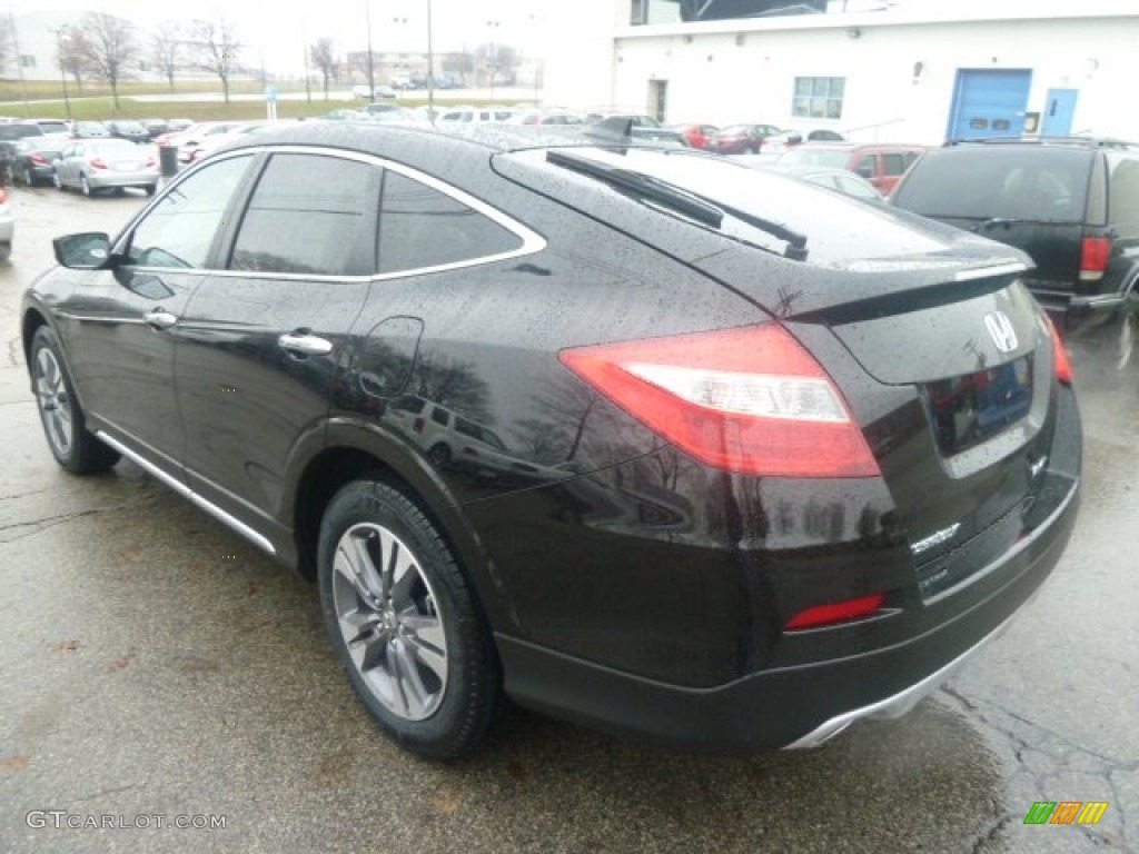 Crystal Black Pearl 2013 Honda Crosstour EX-L V-6 4WD Exterior Photo #74517888