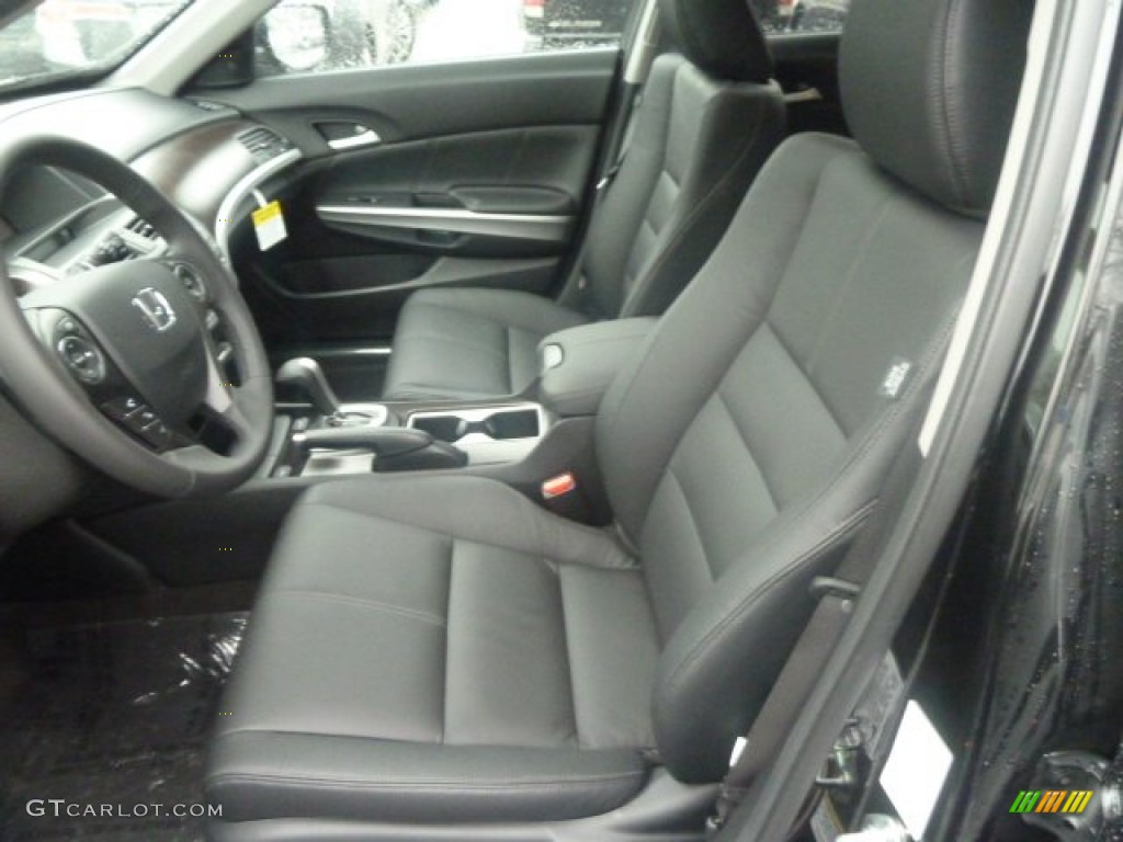 Black Interior 2013 Honda Crosstour EX-L V-6 4WD Photo #74518037