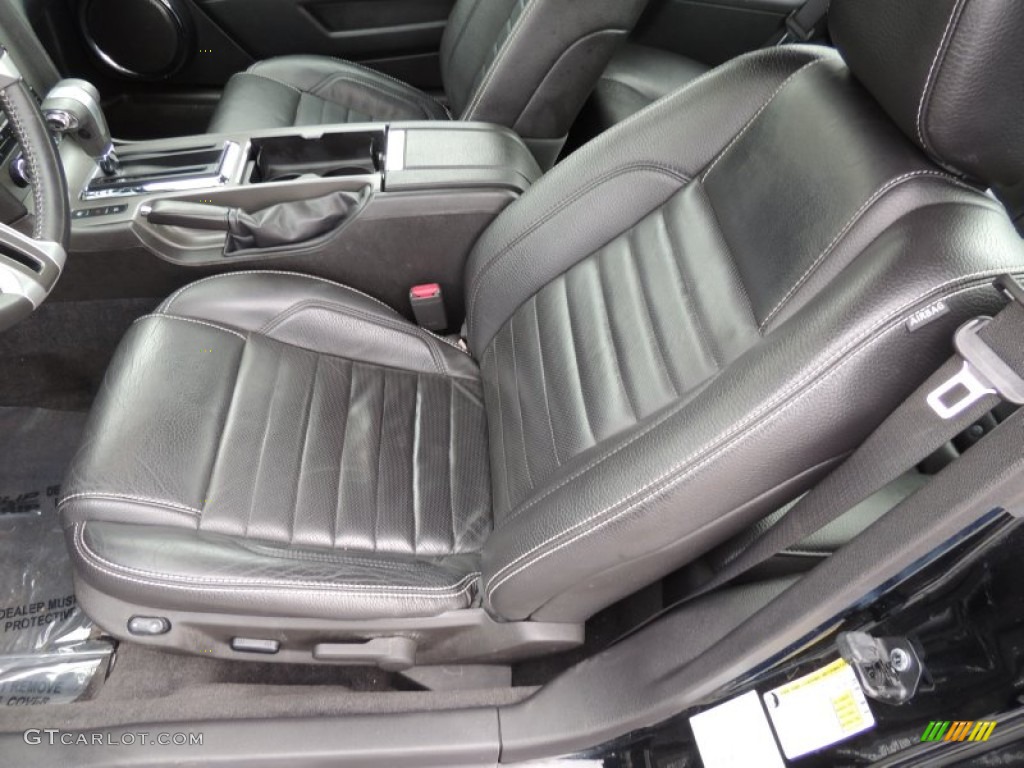 2011 Ford Mustang V6 Premium Coupe Front Seat Photo #74518097