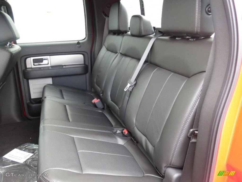 Black Interior 2013 Ford F150 FX2 SuperCrew Photo #74518256