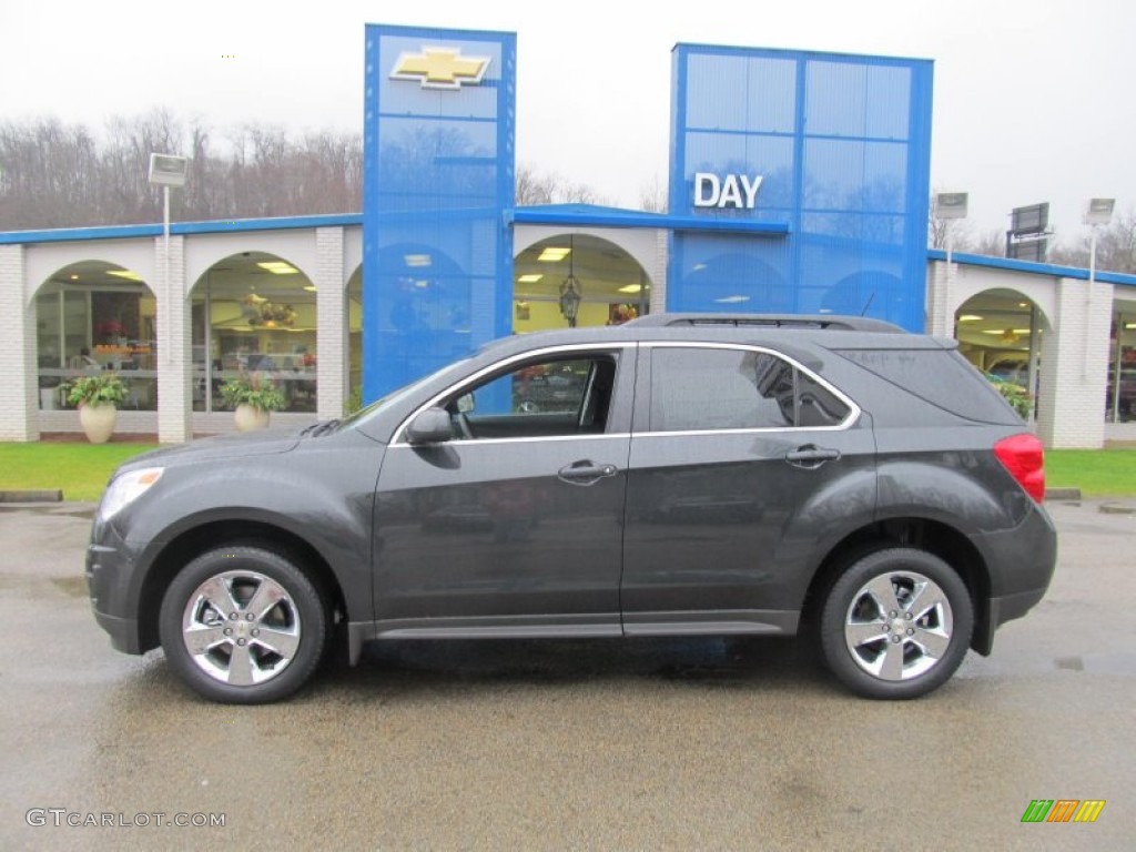 2013 Equinox LT AWD - Ashen Gray Metallic / Jet Black photo #2