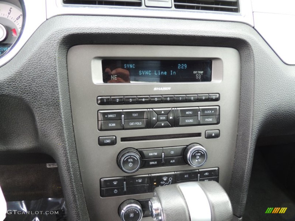 2011 Ford Mustang V6 Premium Coupe Controls Photo #74518394