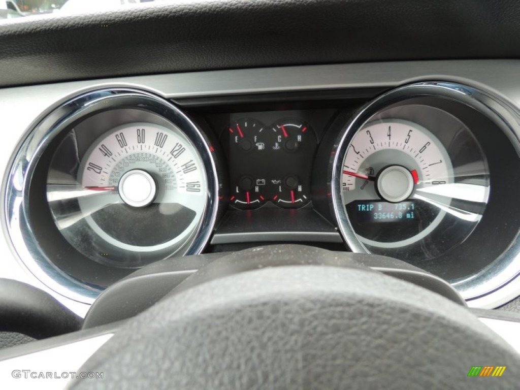 2011 Ford Mustang V6 Premium Coupe Gauges Photos