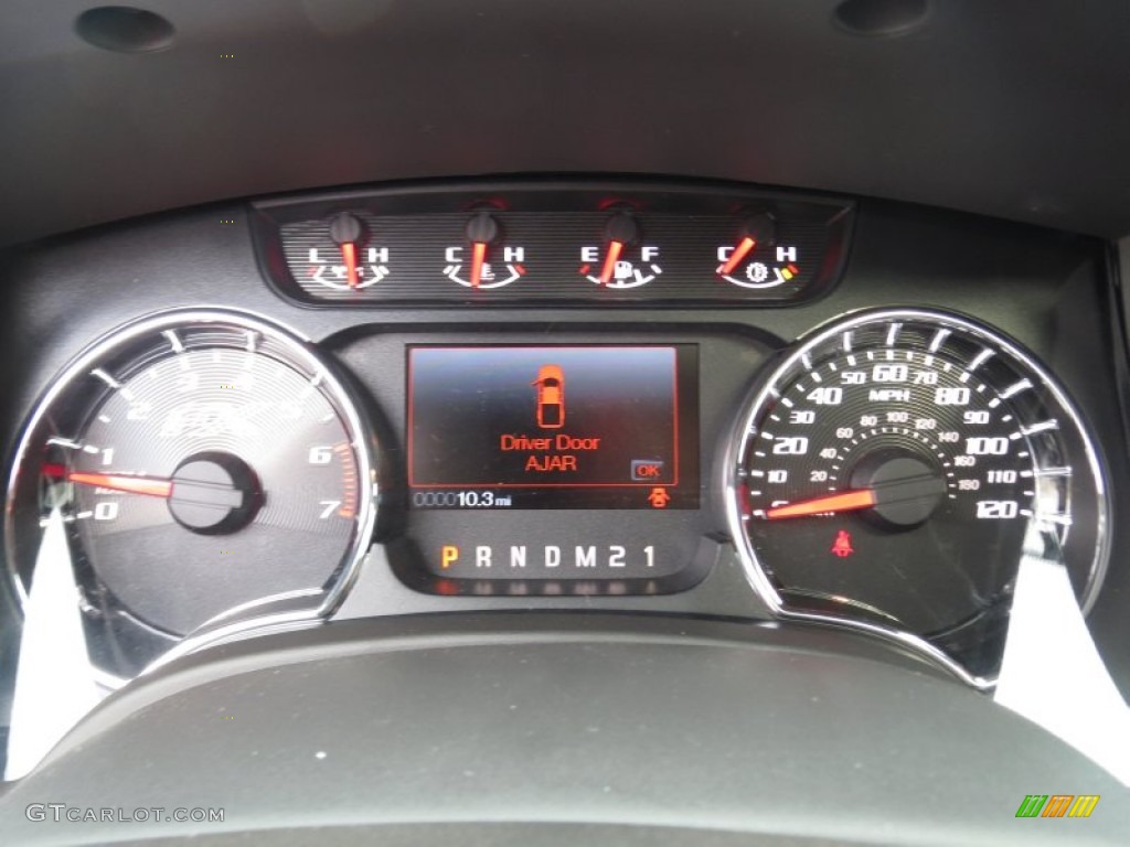 2013 Ford F150 FX2 SuperCrew Gauges Photo #74518505