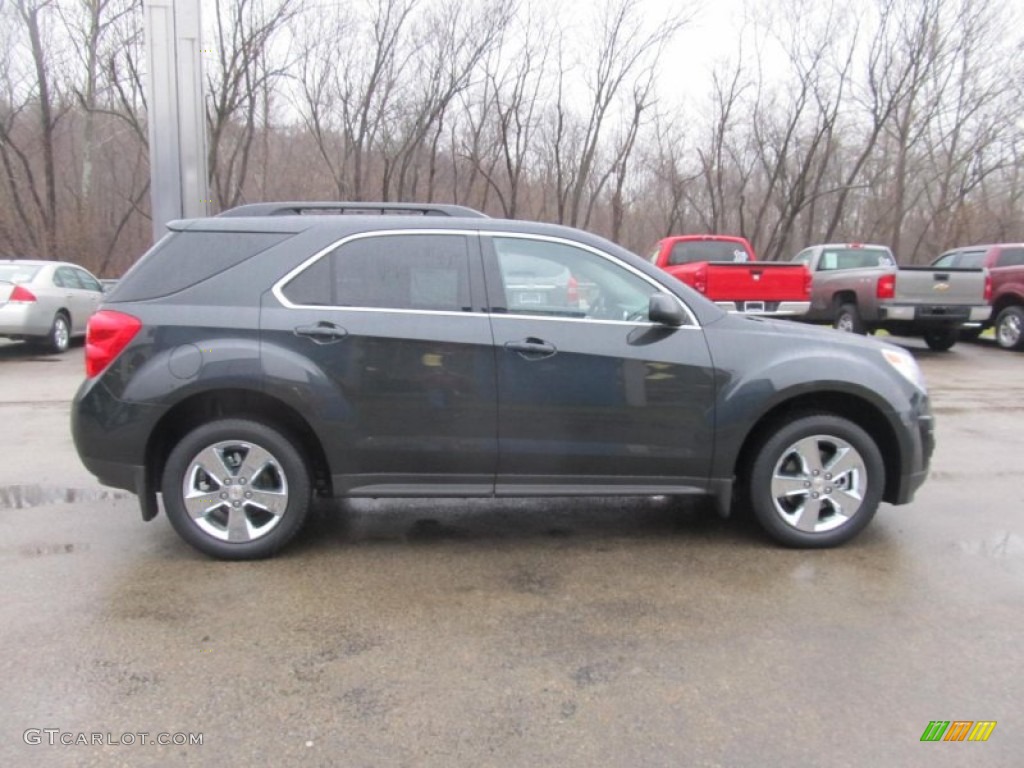 2013 Equinox LT AWD - Ashen Gray Metallic / Jet Black photo #8