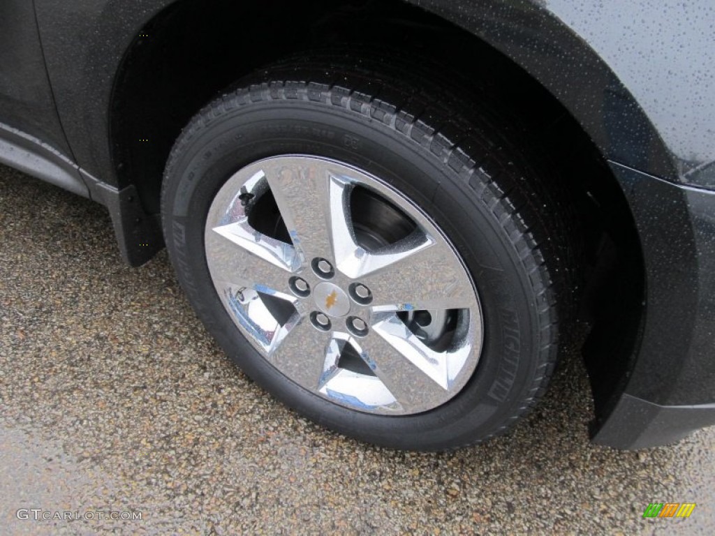 2013 Equinox LT AWD - Ashen Gray Metallic / Jet Black photo #9
