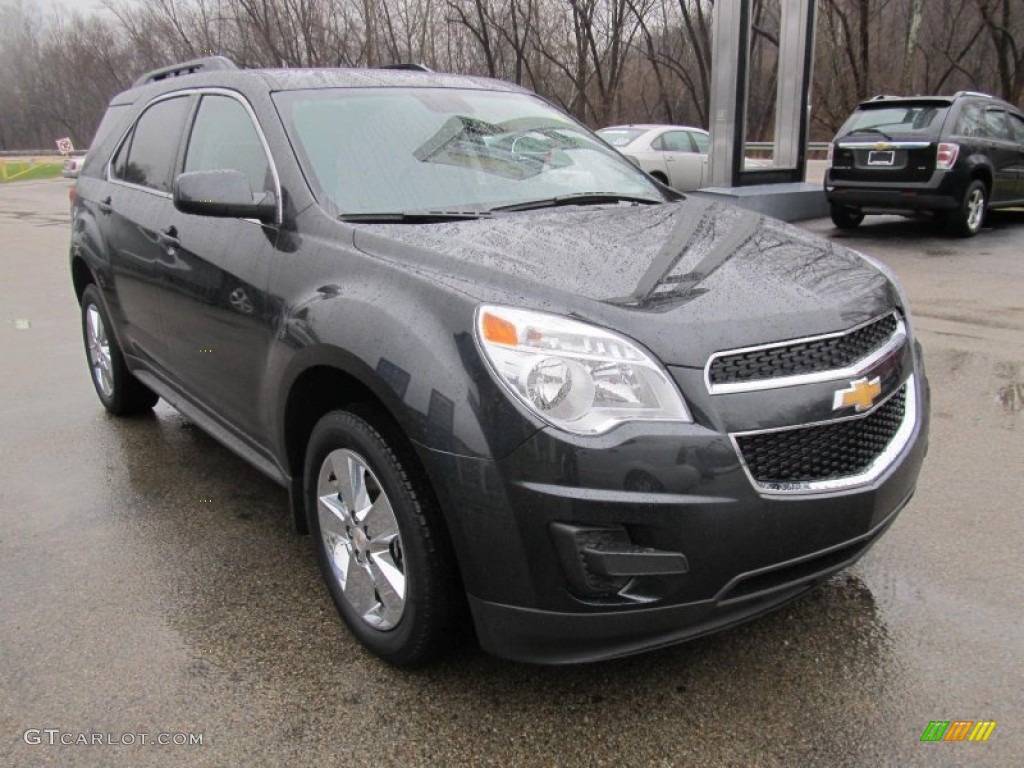 2013 Equinox LT AWD - Ashen Gray Metallic / Jet Black photo #10
