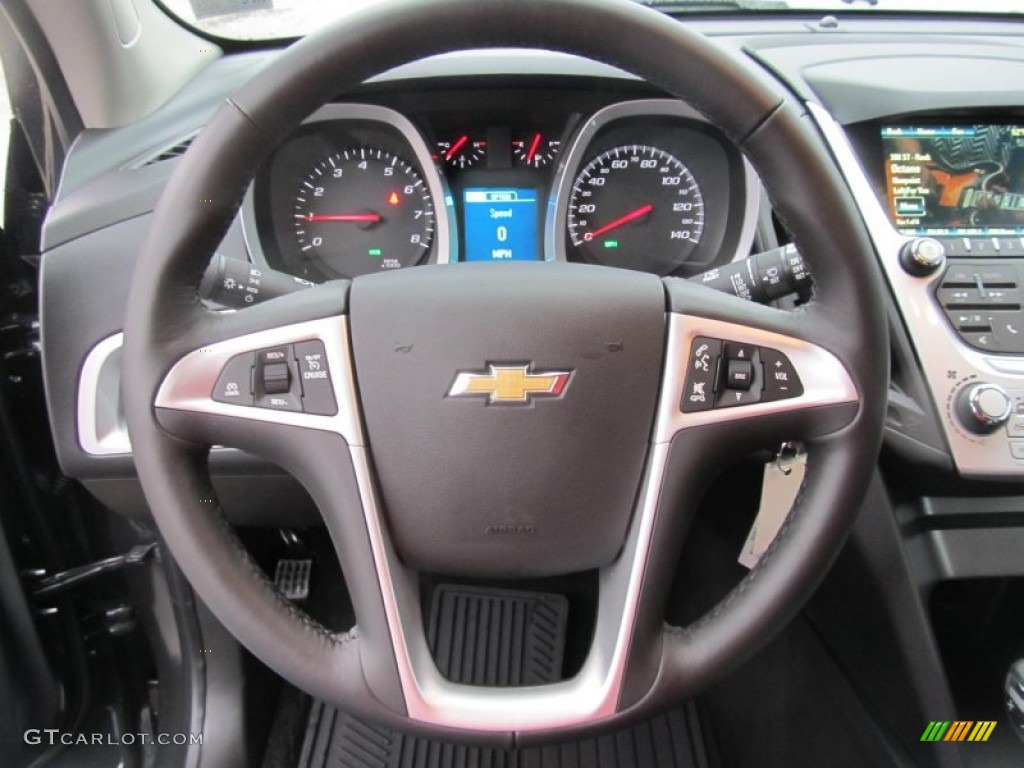 2013 Equinox LT AWD - Ashen Gray Metallic / Jet Black photo #15
