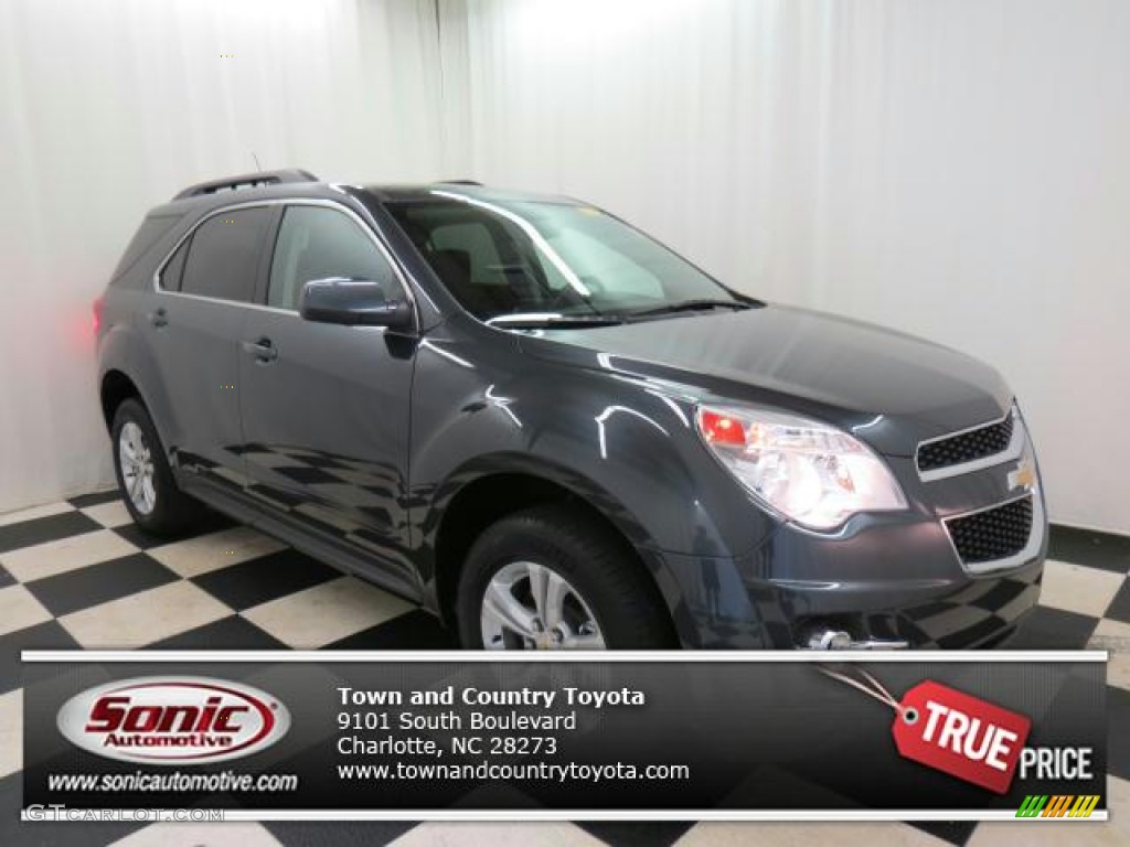 2010 Equinox LT - Cyber Gray Metallic / Jet Black photo #1