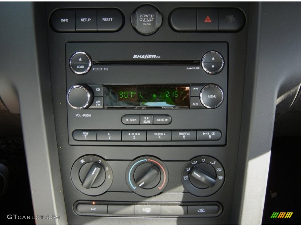 2009 Ford Mustang V6 Premium Coupe Controls Photo #74519539