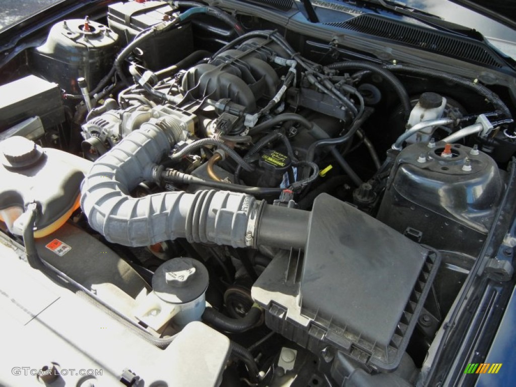 2009 Ford Mustang V6 Premium Coupe 4.0 Liter SOHC 12-Valve V6 Engine Photo #74519599