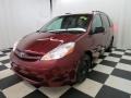 2009 Salsa Red Pearl Toyota Sienna LE  photo #3