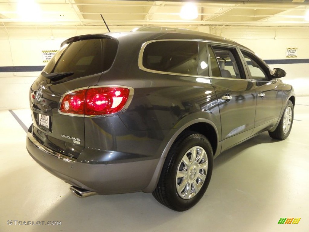 2011 Enclave CXL - Cyber Gray Metallic / Titanium/Dark Titanium photo #6