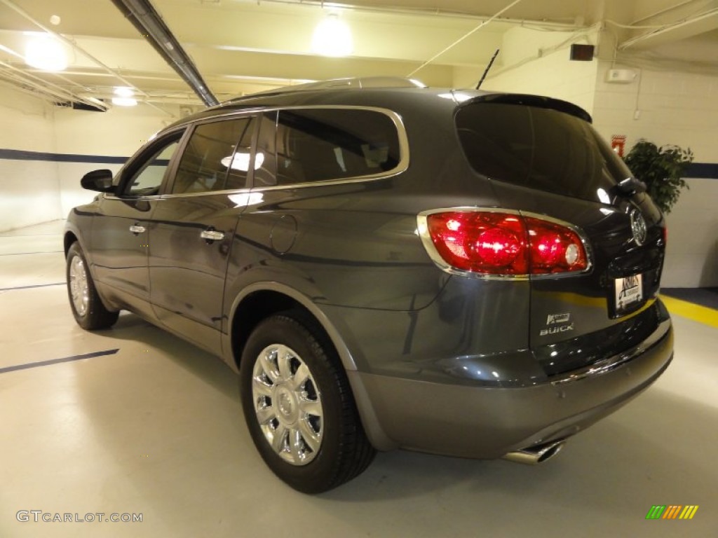 2011 Enclave CXL - Cyber Gray Metallic / Titanium/Dark Titanium photo #8