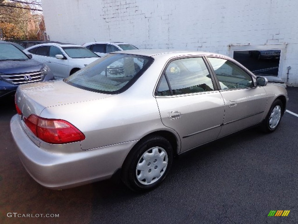 1999 Accord LX Sedan - Satin Silver Metallic / Tan photo #11