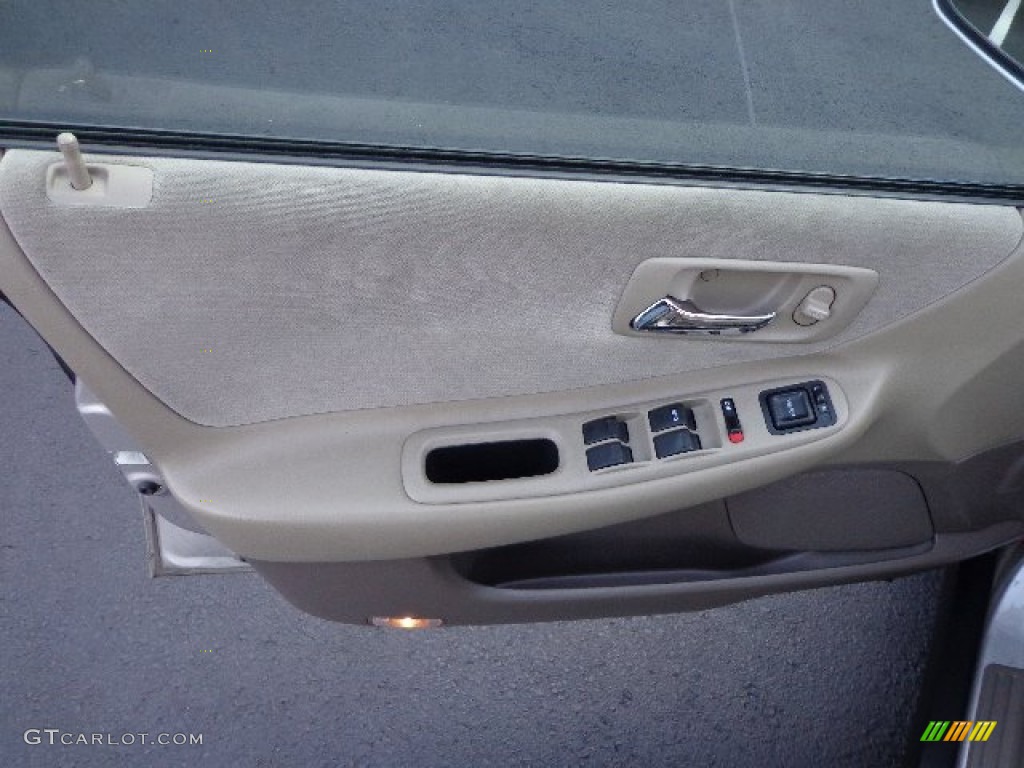 1999 Accord LX Sedan - Satin Silver Metallic / Tan photo #14
