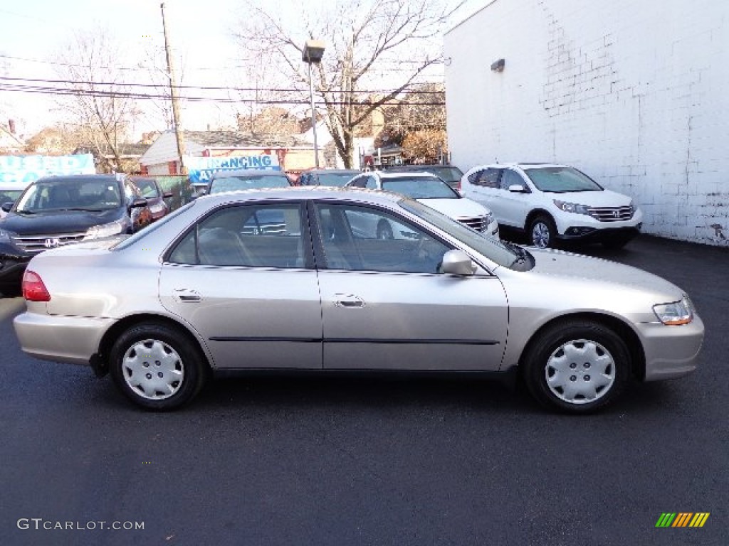 1999 Accord LX Sedan - Satin Silver Metallic / Tan photo #18