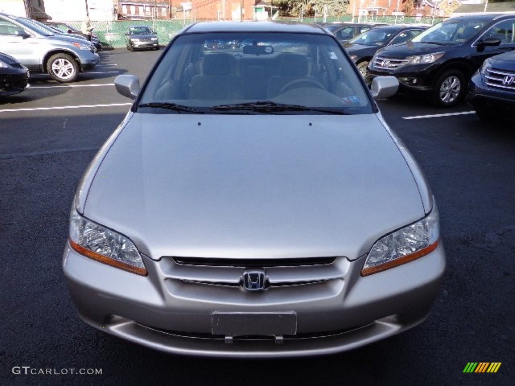 1999 Accord LX Sedan - Satin Silver Metallic / Tan photo #19