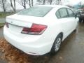 Taffeta White - Civic LX Sedan Photo No. 4