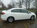 Taffeta White - Civic LX Sedan Photo No. 5
